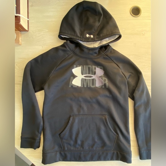 Under Armour Youth Large Black Sweatshirt - Picture 1 of 3